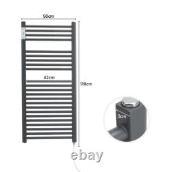 Radiateur de serviettes chauffant électrique Échelle de salle de bain sèche étagère UK