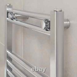 Radiateur de serviettes chauffant en chrome Pitacs - 1175 x 500 x 30 mm