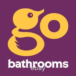 Radiateur de serviettes chauffant vertical noir, moderne, salle de bain H78xL50cm