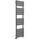Radiateur Design échelle Porte-serviettes Chauffant Pour Salle De Bain Gris Plat 1600 Mm