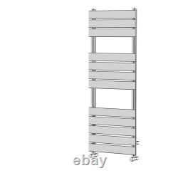 Radiateur designer à panneaux plats chromés pour serviettes chauffantes, radiateurs de chauffage central Royaume-Uni