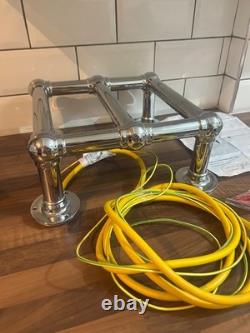 Radiateur porte-serviettes chauffant mural fait main à 3 colonnes pour salle de bain