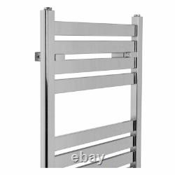 Radiateur sèche-serviettes à panneau plat chauffant designer 800 x 500 chrome