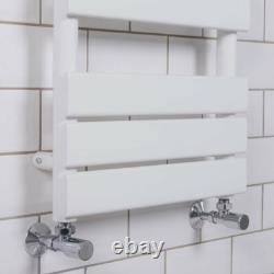 Radiateur sèche-serviettes à panneaux plats chauffant design 1000 x 450 mm blanc