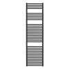Radiateur Sèche-serviettes Chauffant Aura Pour Salle De Bain, Chauffage Central Au Gaz, Noir
