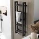 Radiateur S&egrave;che-serviettes Chauffant Terma Stand Anthracite 1150x400 Mm Neuf L&eacute;ger D&eacute;faut Prp 600 &pound;