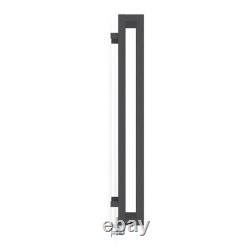 Radiateur sèche-serviettes chauffant Terma Stand anthracite 1150x400 mm NEUF léger défaut PRP 600 £