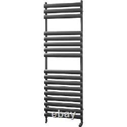 Radiateur sèche-serviettes chauffant Towelrads Dorney Anthracite 1500 x 500mm