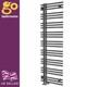 Radiateur S&egrave;che-serviettes Chauffant D&eacute;cal&eacute; Gris Design Vertical Pour Salle De Bain 1600x500 Mm