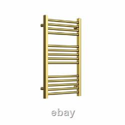 Radiateur sèche-serviettes chauffant doré 770x500 mm pour salle de bain, échelle, chauffage central