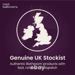 Radiateur sèche-serviettes chauffant droit en chrome 1600 x 500 mm