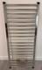 Radiateur S&egrave;che-serviettes Chauffant En Acier Inoxydable Poli Metro 1200 Mm X 500 Mm (pvc 461 &pound; Neuf)