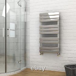 Radiateur sèche-serviettes chromé, chauffage de salle de bains, panneau plat de designer, 1000x500mm