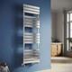 Radiateur S&egrave;che-serviettes Design &agrave; Panneau Plat Chauffant Pour Salle De Bain