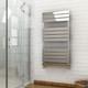 Radiateur S&egrave;che-serviettes Design Chrom&eacute; &agrave; Panneau Plat Pour Salle De Bains, Radiateur De Chauffage Central