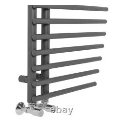 Radiateur sèche-serviettes design courbé pour salle de bain 1000x550 mm