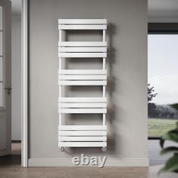 Radiateur sèche-serviettes designer panneau plat chauffage de salle de bain blanc noir