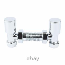 Radiateur sèche-serviettes droit chromé 1750 x 500 mm pour salle de bain, déstockage