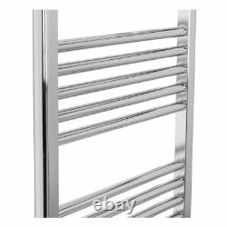 Radiateur sèche-serviettes droit contemporain chauffé Rad 800 x 500 Chrome