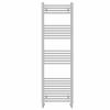 Radiateur S&egrave;che-serviettes Droit Pour Salle De Bains, Chauffage Central, Chrome Blanc