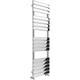 Radiateur S&egrave;che-serviettes &eacute;chelle Pour Salle De Bain, Design Plat 1600, Chrome, Chauffe-serviettes Rad