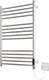 Radiateur S&egrave;che-serviettes &eacute;lectrique Chauffant En Acier Inoxydable Manissa Siena 500 Mm L X 720 Mm H Mi