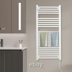 Radiateur sèche-serviettes électrique chauffant pour salle de bain, échelle électrique, étagère sèche, Royaume-Uni