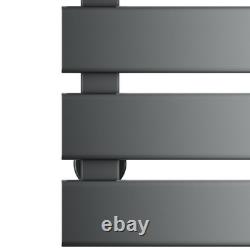 Radiateur sèche-serviettes électrique en fibre de carbone avec thermostat, minuterie, économie d’énergie, 300 W