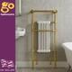 Radiateur S&egrave;che-serviettes Haut Dor&eacute; Pour Salle De Bain, Colonne Traditionnelle Design 150 X 59 Cm