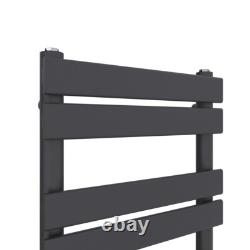 Radiateur sèche-serviettes plat minimaliste pour salle de bain, gris sable, 1000 x 450 mm