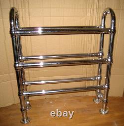 Radiateur sèche-serviettes traditionnel chrome