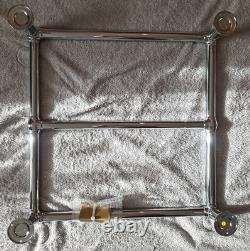Radiateur sèche-serviettes traditionnel chromé 680 mm x 673 mm