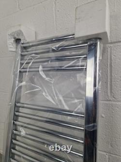 Rail à Serviettes Chauffant Vent-Axia Plat Chrome VATRF150C 700 x 400mm 150W Mural