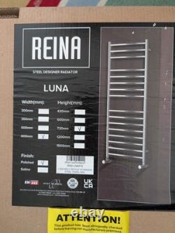 Rail chauffant droit Reina Luna 720 mm H x 600 mm L
