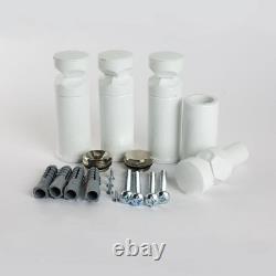 Rail chauffant droit blanc pour salle de bain 300mm(l) x 1500mm(h) 1906 BTU