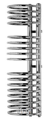 Rail chauffant pour serviette Reina Claro Designer 900mm x 300mm et 1200 x 300mm en chrome poli