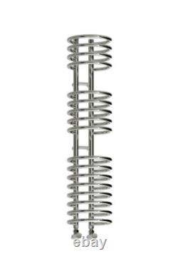 Rail chauffant pour serviette Reina Claro Designer 900mm x 300mm et 1200 x 300mm en chrome poli