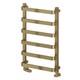 Reina Flora Porte-serviettes Chauffant Design 800 Mm H X 500 Mm L Laiton Bross&eacute;