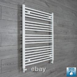 Sèche-serviettes blanc 800 mm, toutes tailles, modèle échelle pour chauffage central, Royaume-Uni