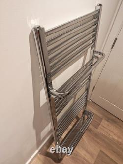 Sèche-serviettes chromé chauffant 1400x550 Pico, radiateur de salle de bain, chauffe-serviettes