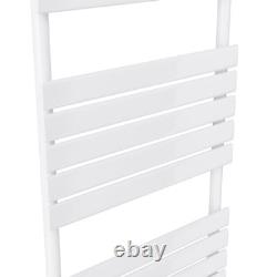 Sèche-serviettes électrique chauffant pour salle de bain, radiateur blanc avec minuterie, chauffage rapide 500 x 1000