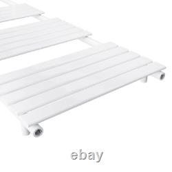 Sèche-serviettes électrique chauffant pour salle de bain, radiateur blanc avec minuterie, chauffage rapide 500 x 1000