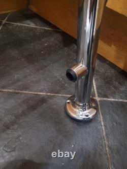 Sèche-serviettes traditionnel Hudson Reed Countess 966 x 673 mm en chrome poli