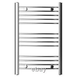 Vente en gros de Marco Chrome 700mm x 450mm Courbe Sèche-serviettes chauffant